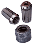 collet and nut for wood working router